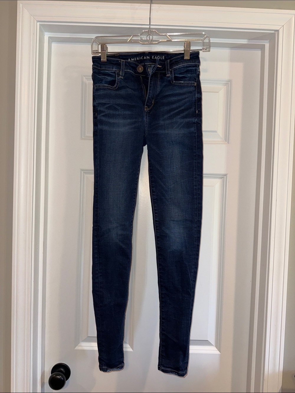American Eagle Outfitters Dark Indigo Skinny Jeans